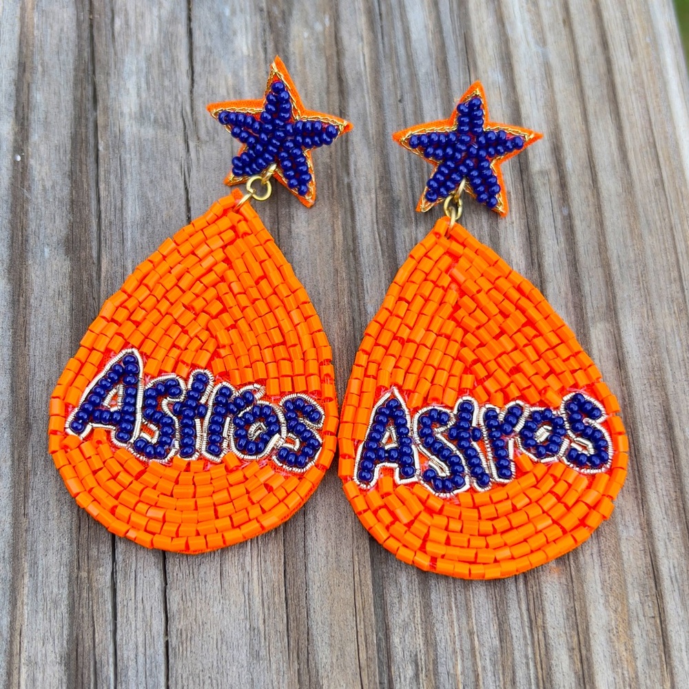 Houston Astros Earrings